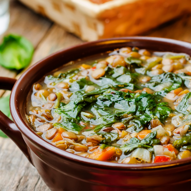 One-Pot September Harvest Lentil Soup