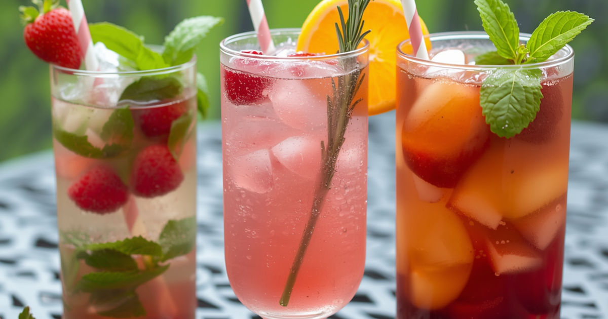 Refreshing Summer Sippers (Without the Alcohol)