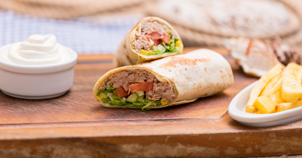 Mediterranean Tuna & Greek Yogurt Wrap