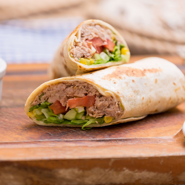 Mediterranean Tuna & Greek Yogurt Wrap