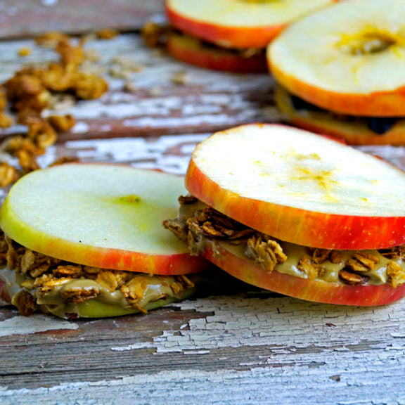 SunButter Apple Sandwich