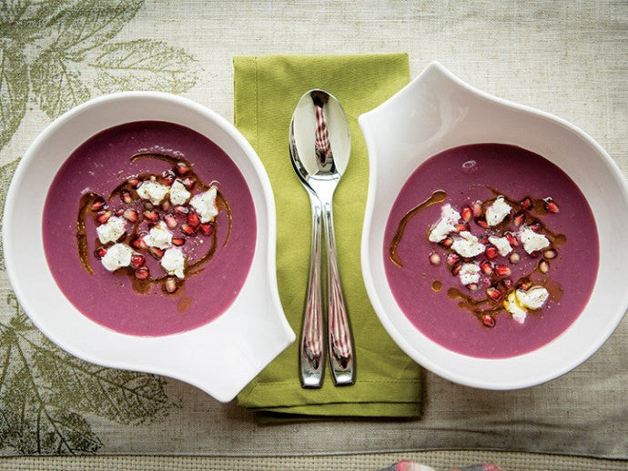 Red Cabbage Pear Soup