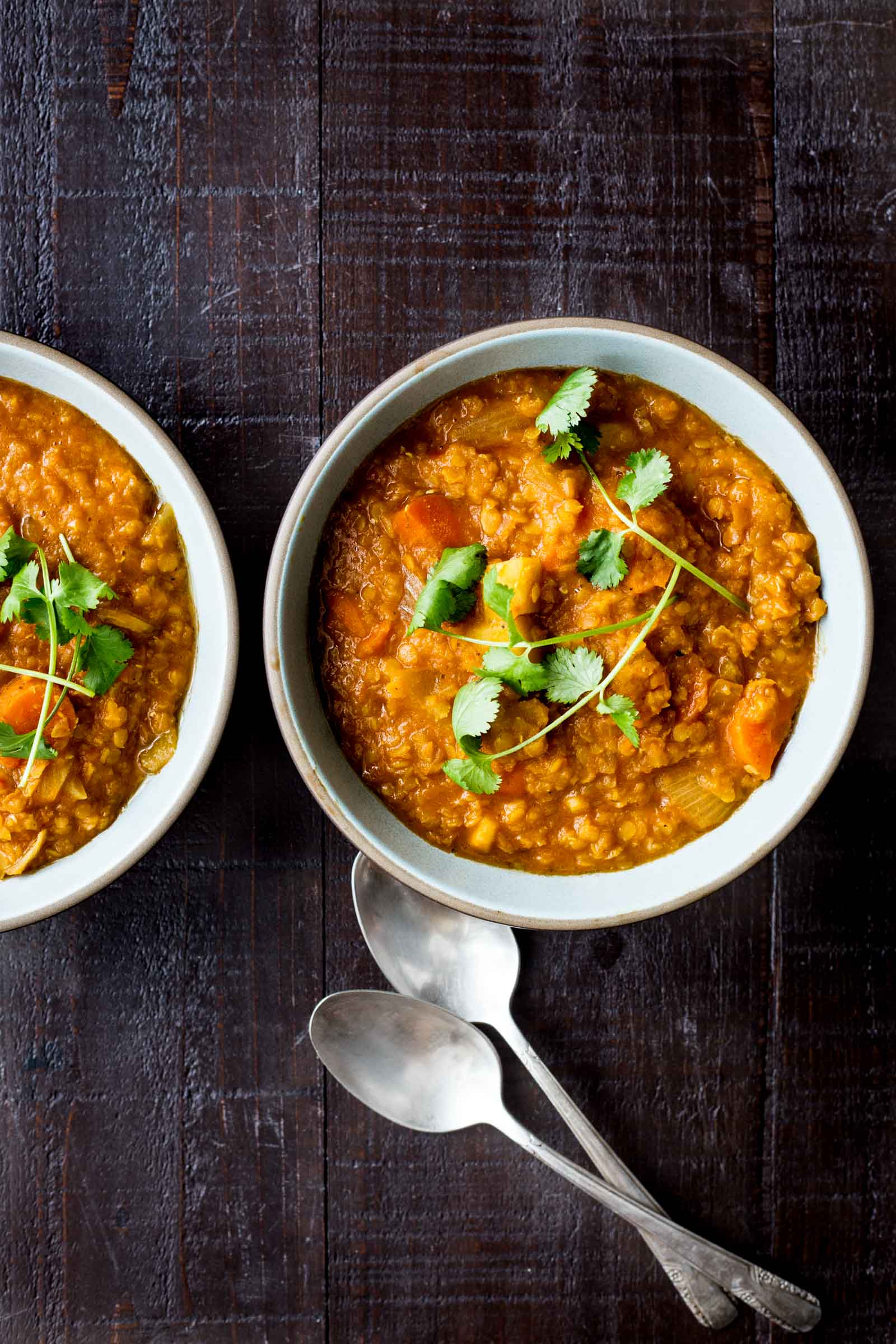 Lemon Curry Lentil Soup