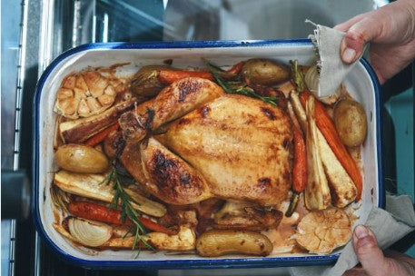 Whole Roasted Chicken Dinner
