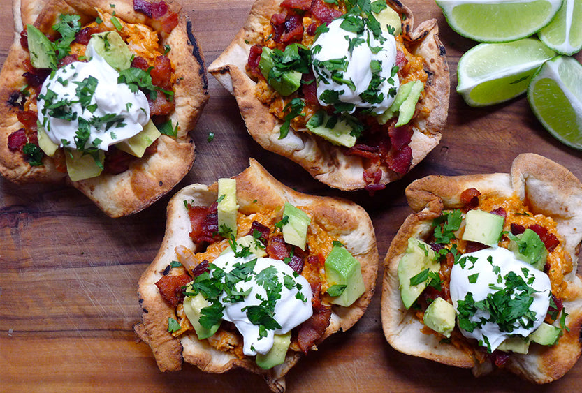 Chicken Ranchero Taco Bowls