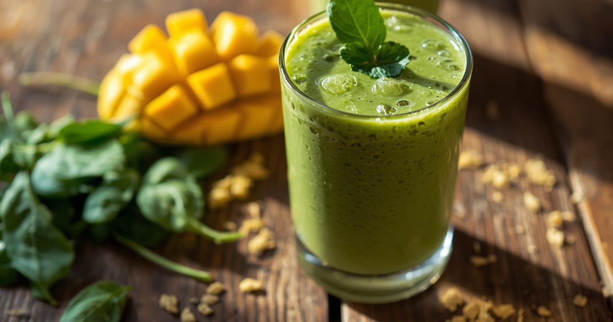 Creamy Green Energy Smoothie