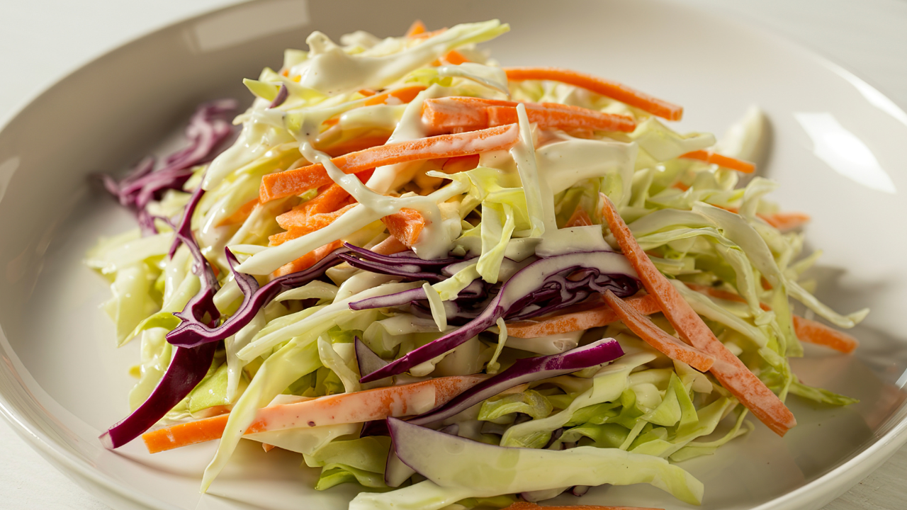 Healthy Creamy Coleslaw (Alpha Health)