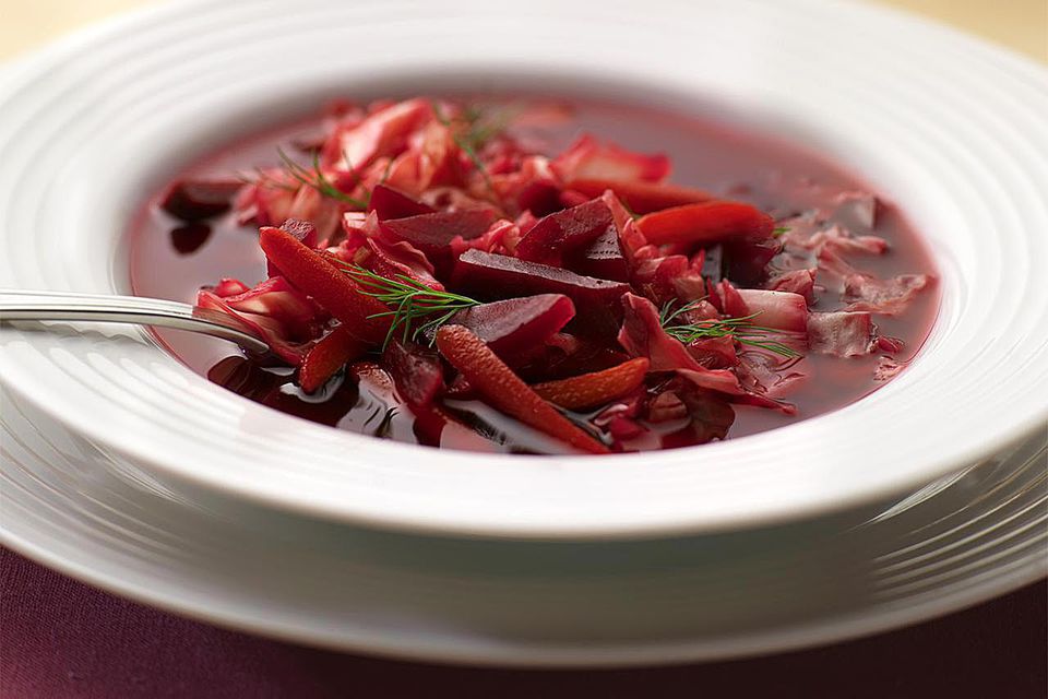 Beet and Vegetable Soup