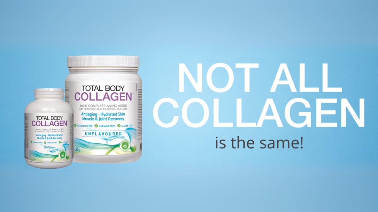 Total Body Collagen: Not all collagen is the same!