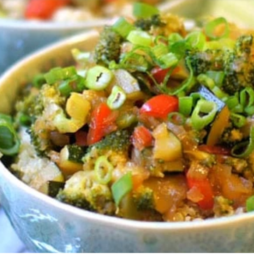 Broccoli, Vegetable & Rice Teriyaki Bowls