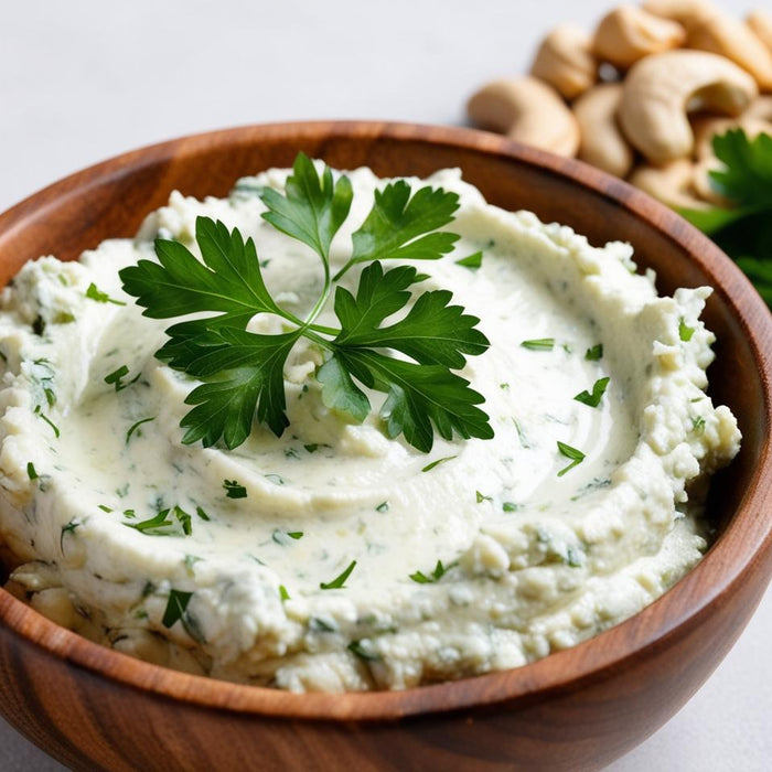 Spring Herb Cashew Cheese Spread