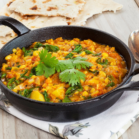 Golden Butternut Squash & Red Lentil Coconut Stew