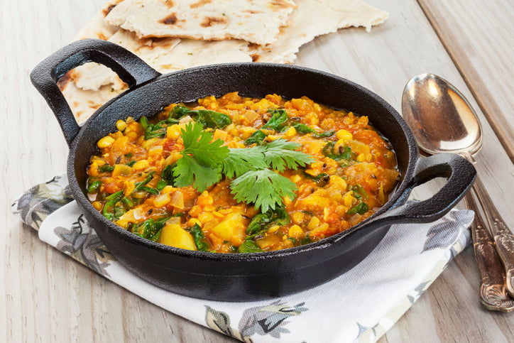 Golden Butternut Squash & Red Lentil Coconut Stew