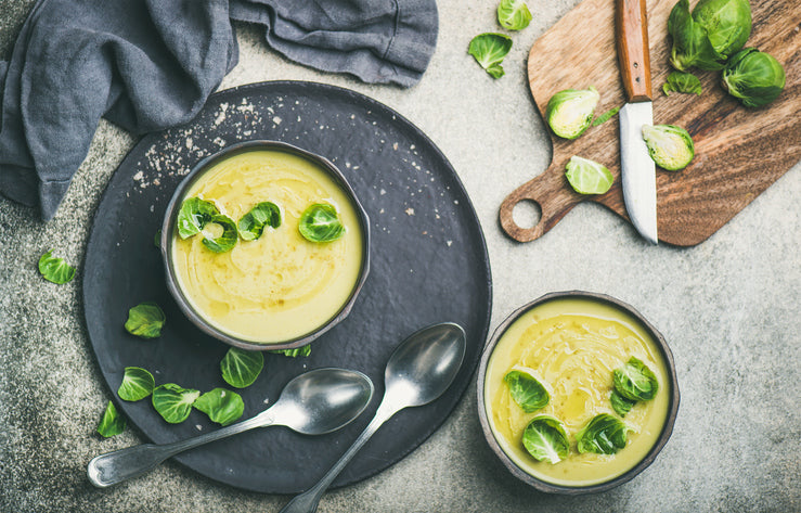 Creamy Brussel Sprout Soup