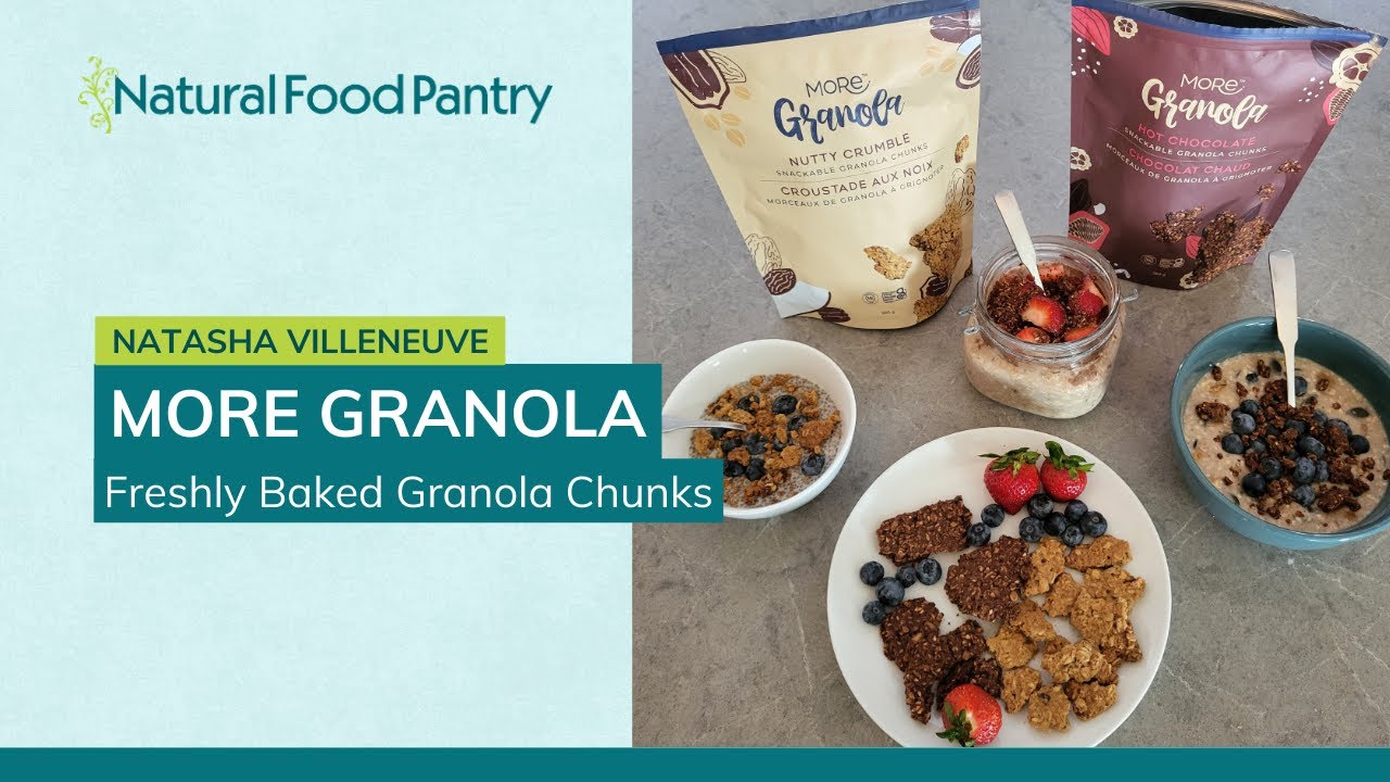 More Granola | Freshly Baked Granola Chunks