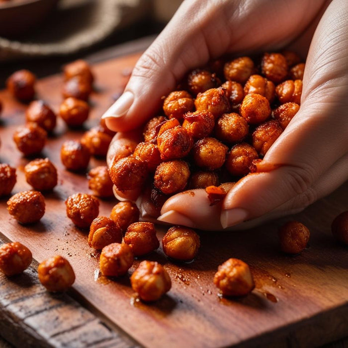 Spicy Roasted Chickpeas
