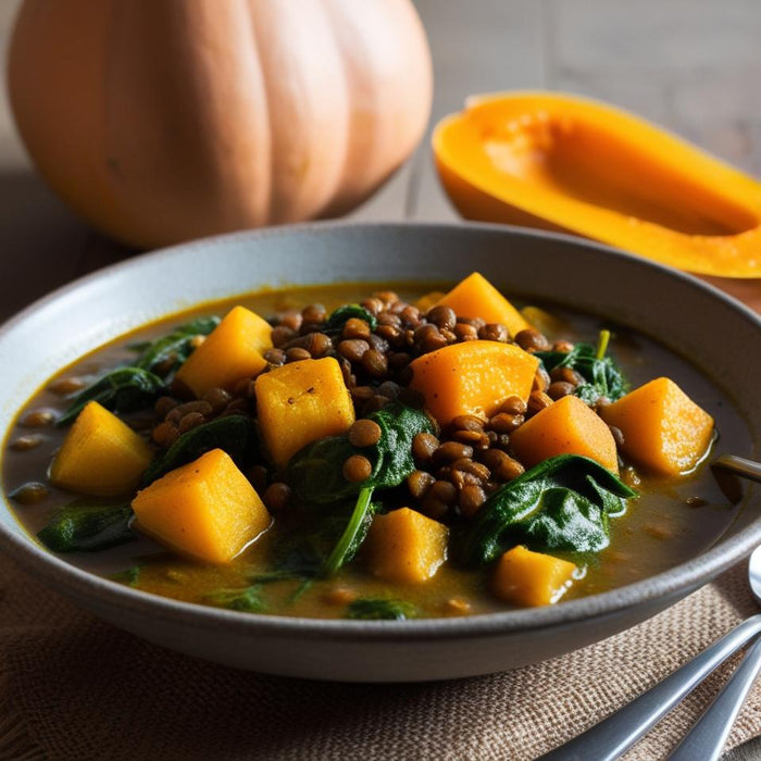 Squash and Lentil Curry