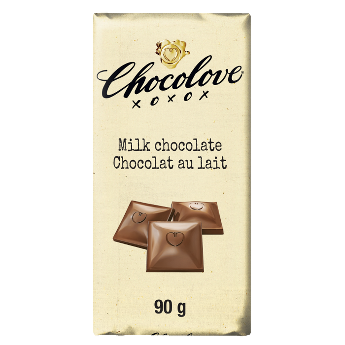 Chocolove Chocolate Bar Pure Milk Chocolate 90G