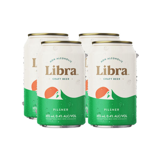 Libra Non-Alcoholic Craft Beer Pilsner 4pk