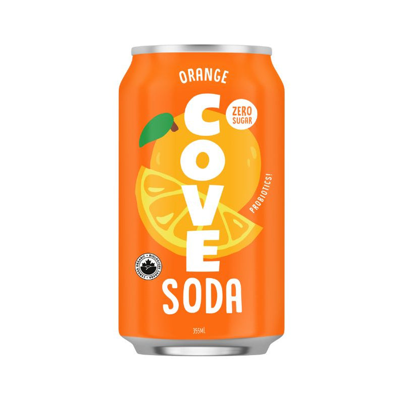 Cove Soda Gut Healthy Orange 355ml — Natural Food Pantry Online Store