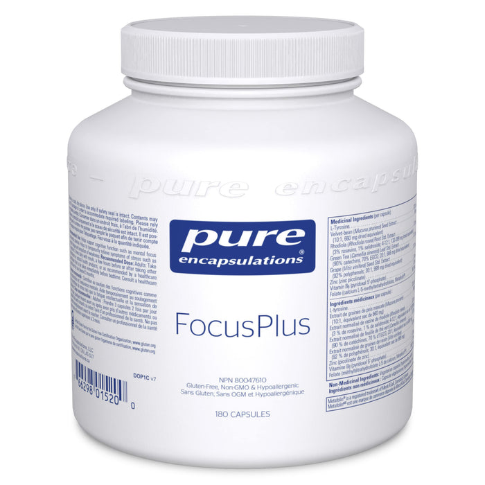 Focus Plus Pure Encapsulations 180 Capsules