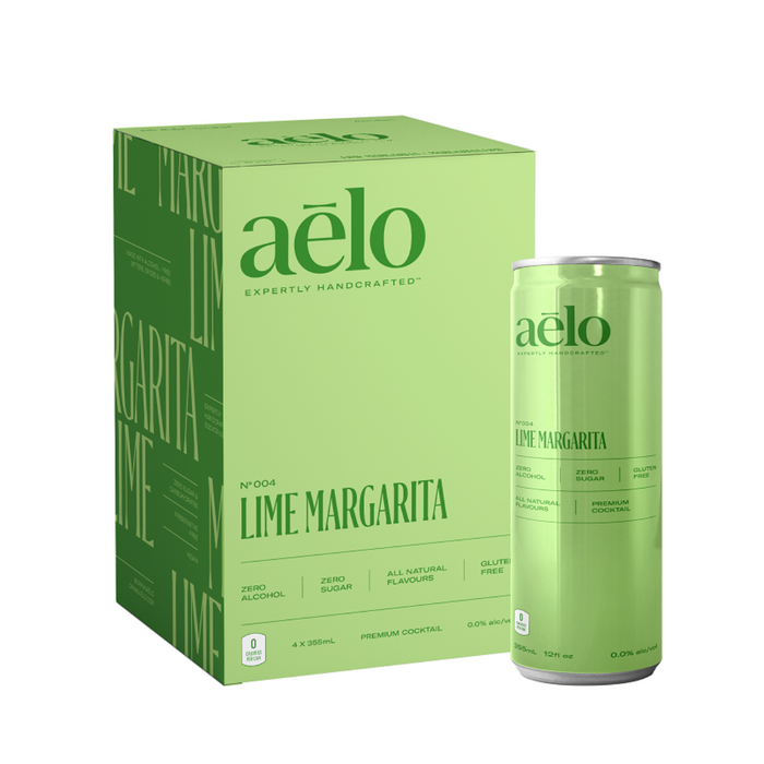 Aelo - Non-alcoholic Lime Margarita 4pk