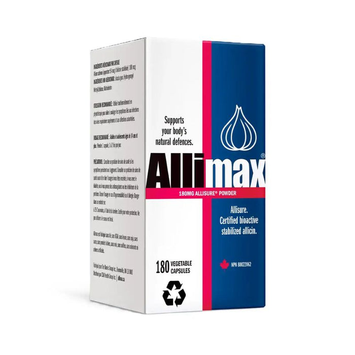 Allimax Garlic Supplements 180 caps
