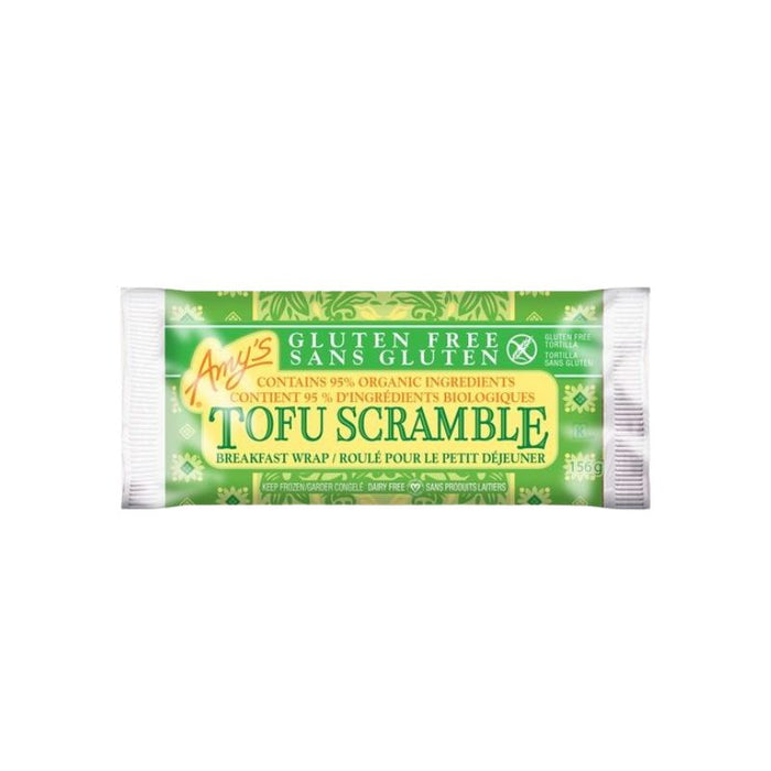Amy'S Wrap Tofu Scramble Gluten Free 156G 156 GRAMS