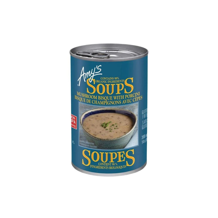 Amy's Soup Mushroom Bisque with Porcini 398ml
