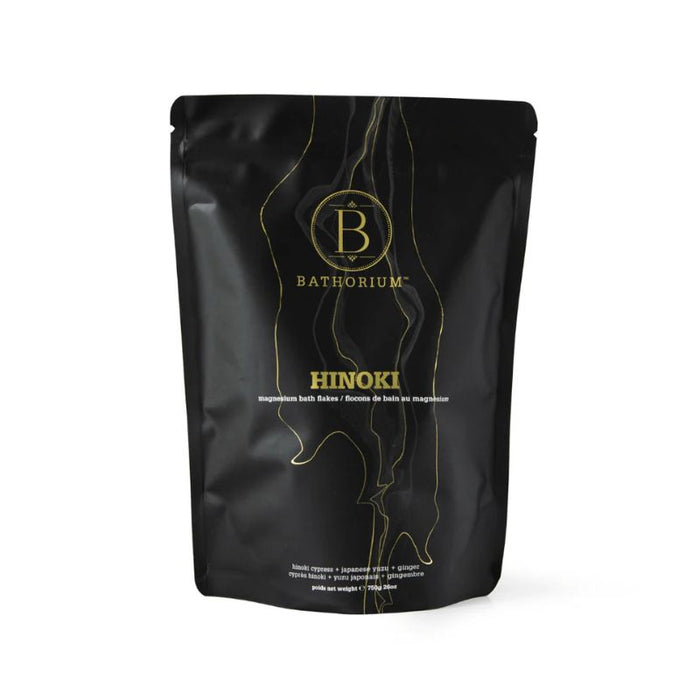 Bathorium Hinoki Magnesium Bath Flake Soak 100g