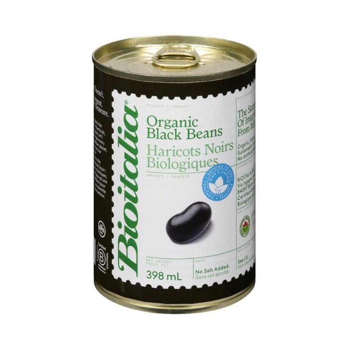 Bioitalia Organic Black Beans 398mL
