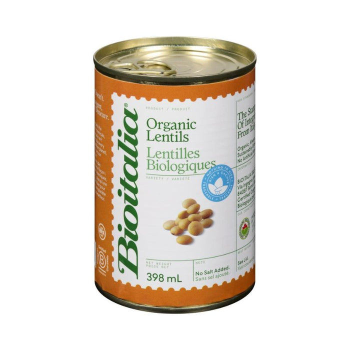 Bioitalia Organic Lentils 398mL