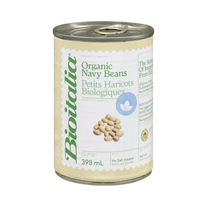 Bioitalia Organic Navy Beans 398ml