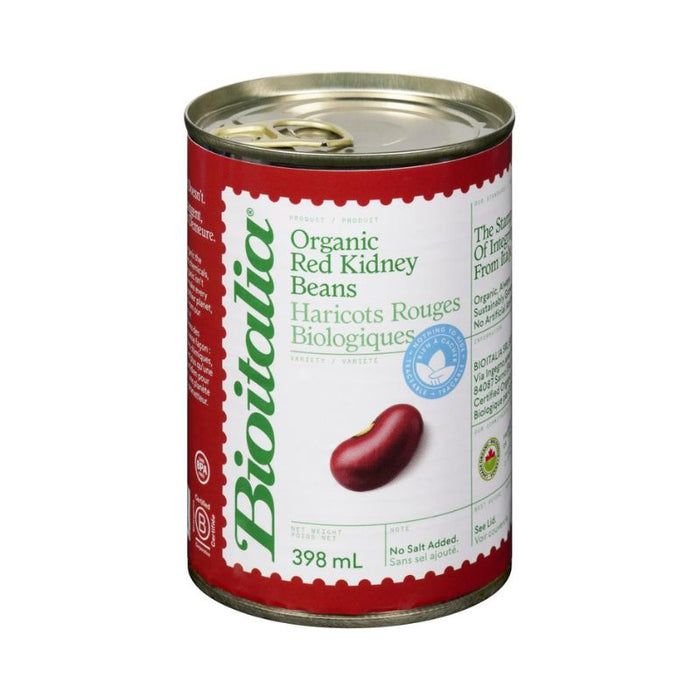 Bioitalia Organic Red Kidney Beans Boiled 398mL