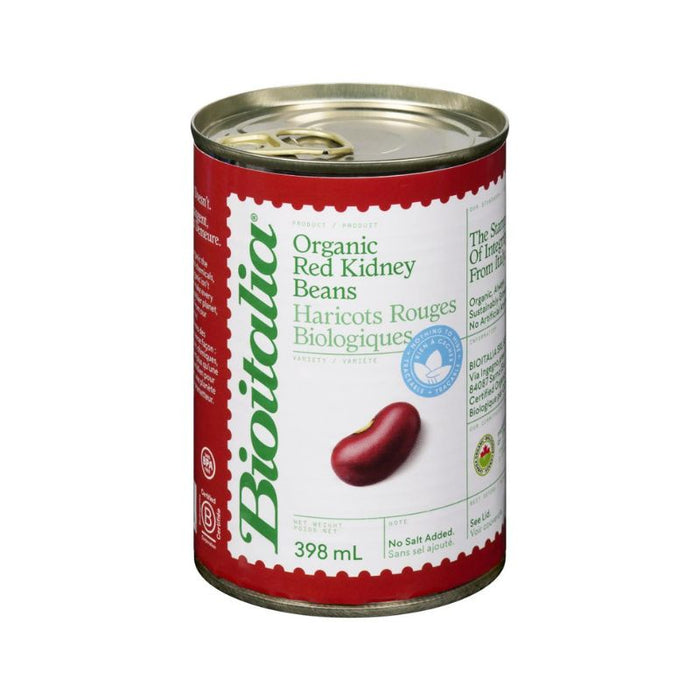 Bioitalia Organic Red Kidney Beans Boiled 398mL