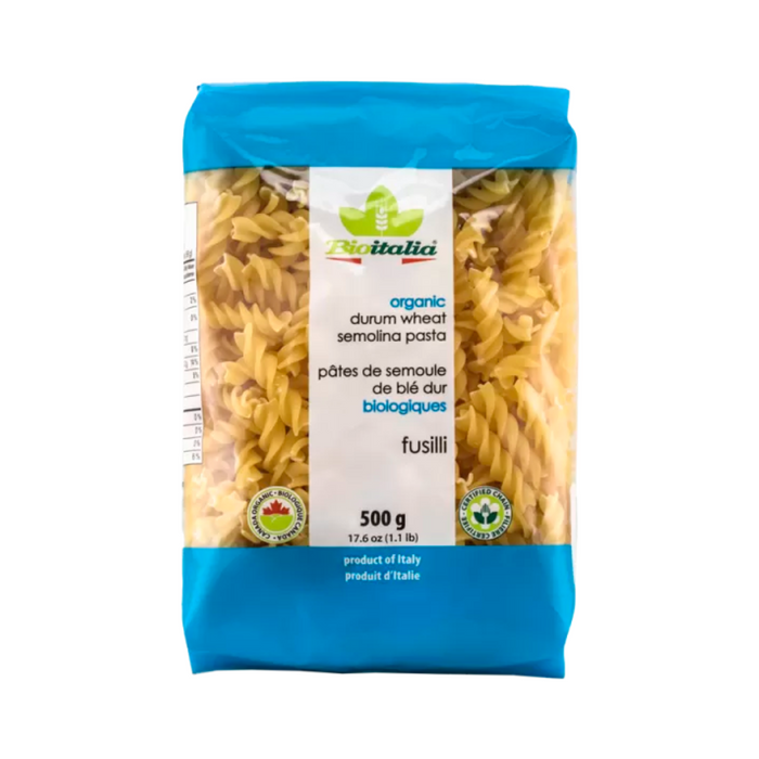 Bioitalia Pasta Fusilli Wheat Organic 500g