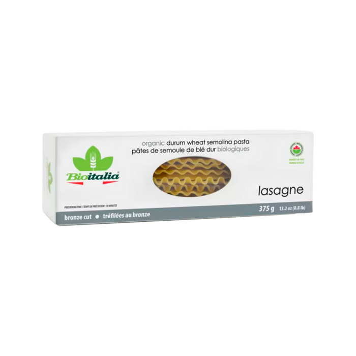 Bioitalia Pasta Lasagne Wheat Organic 375g