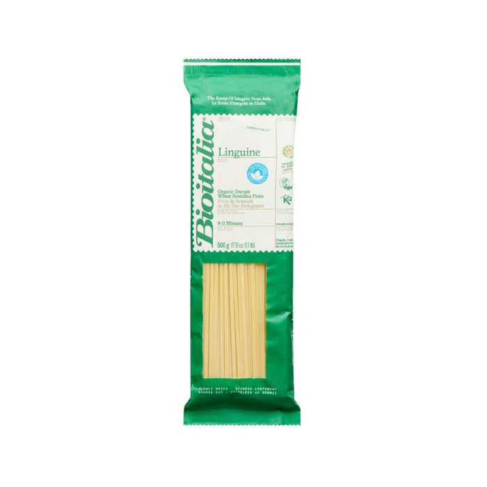 Bioitalia Pasta Linguini Wheat Organic 500g