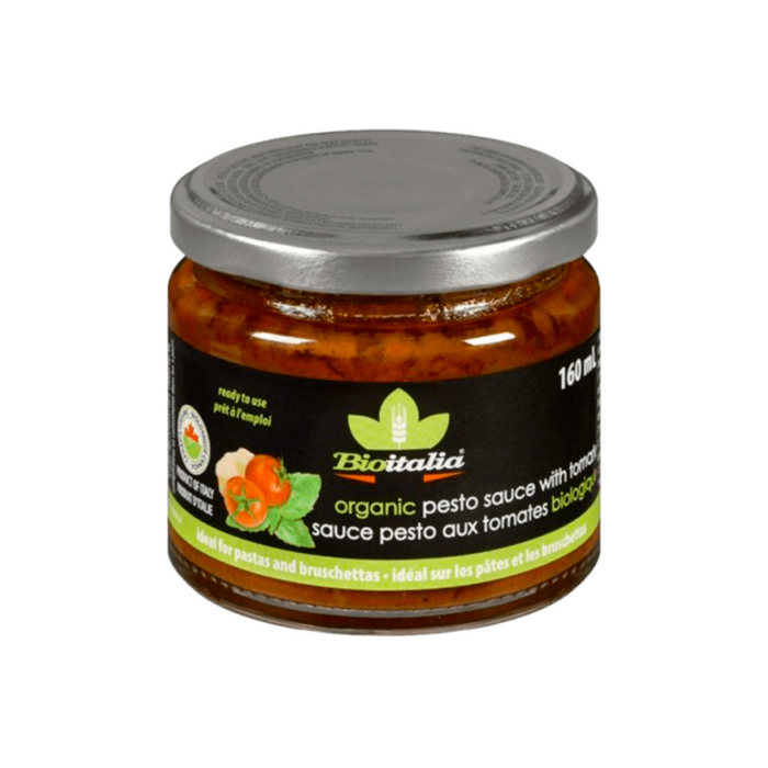 Bioitalia Pesto Sauce Tomatoes Organic 160ml