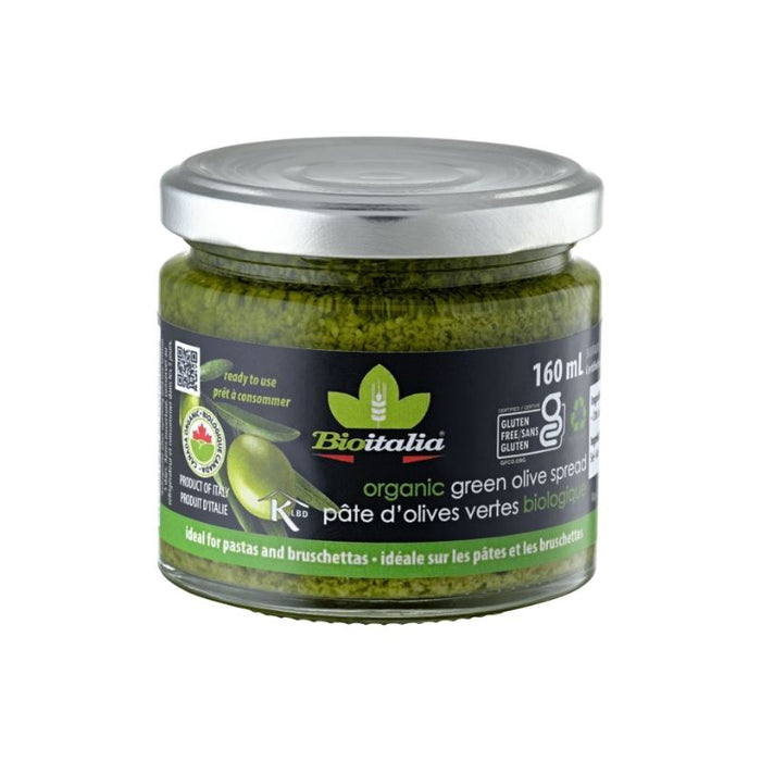 Bioitalia Spread Green Olive 160 ML