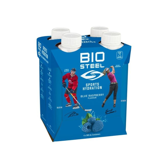 Biosteel Sports Drink Blue Raspberry 4Pk 4 COUNT