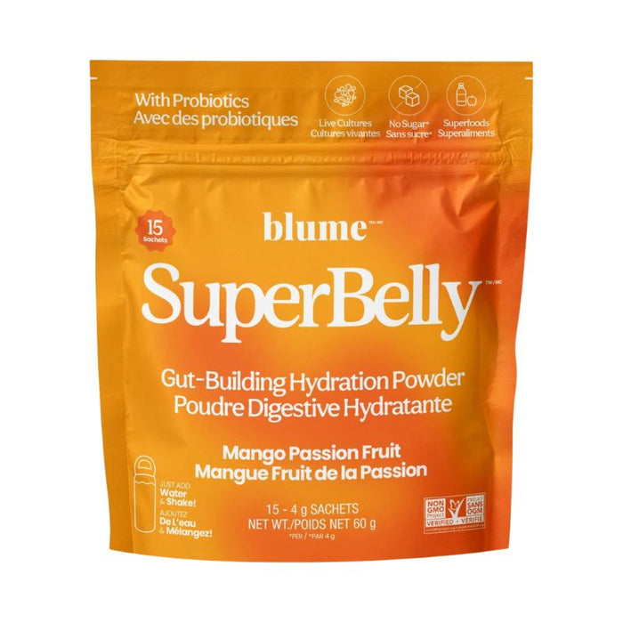 Blume Superbelly Mango Passion Fruit 15 Pack 60g