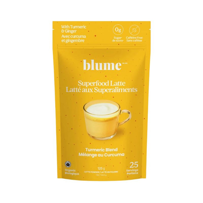 Blume Superfood Latte Mix Turmeric Blend 125g