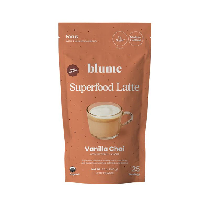 Blume Superfood Latte Mix Vanilla Chai 100g
