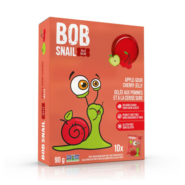 Bob Snail - Fruit Jelly Apple Sour Cherry 90g