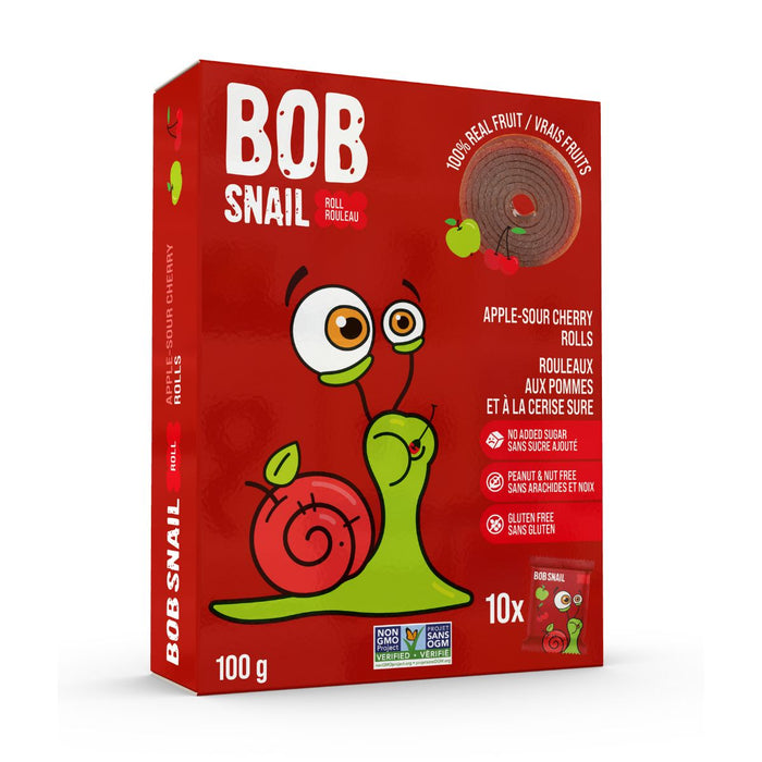 Bob Snail - Fruit Rolls Apple Sour Cherry 100g