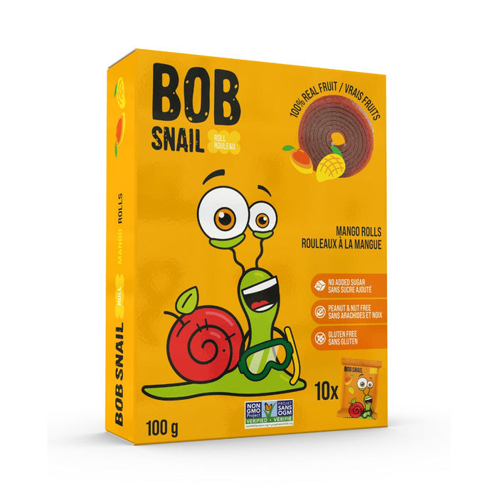 Bob Snail - Fruit Rolls Mango 100g