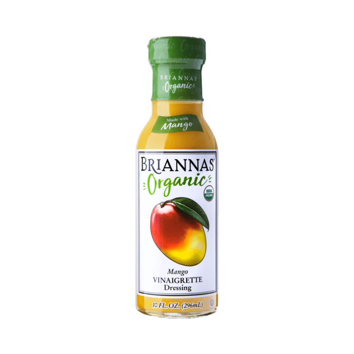 Briannas Organic Dressing Mango Vinaigrette 296ml