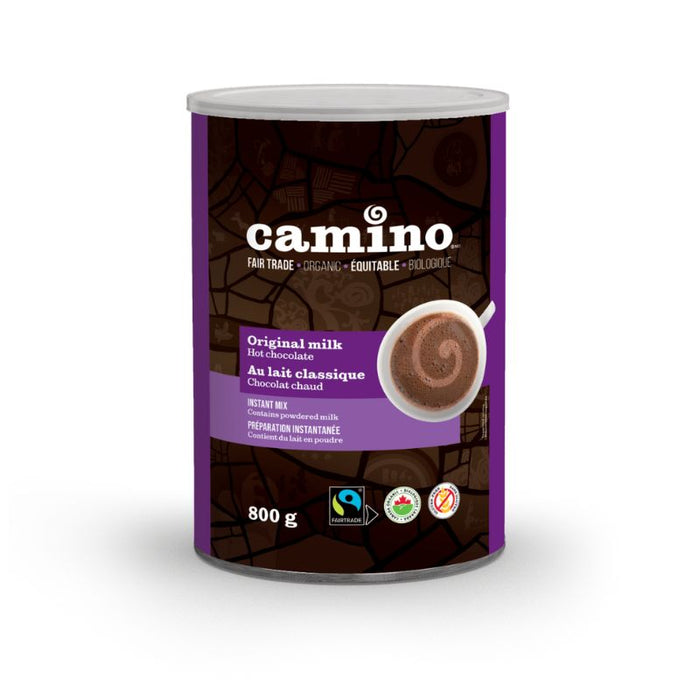 Camino Hot Chocolate Original Milk Organic Family Size 800g