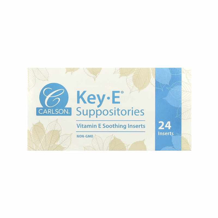 Carlson Key-E Suppositories 24 pack